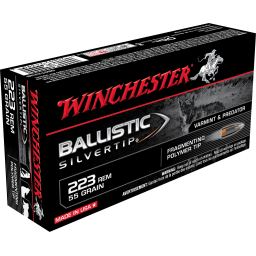 223 Remington - Ballistic Silvertip 55 gr.