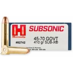 45-70 Government - Sub-X 410 gr.