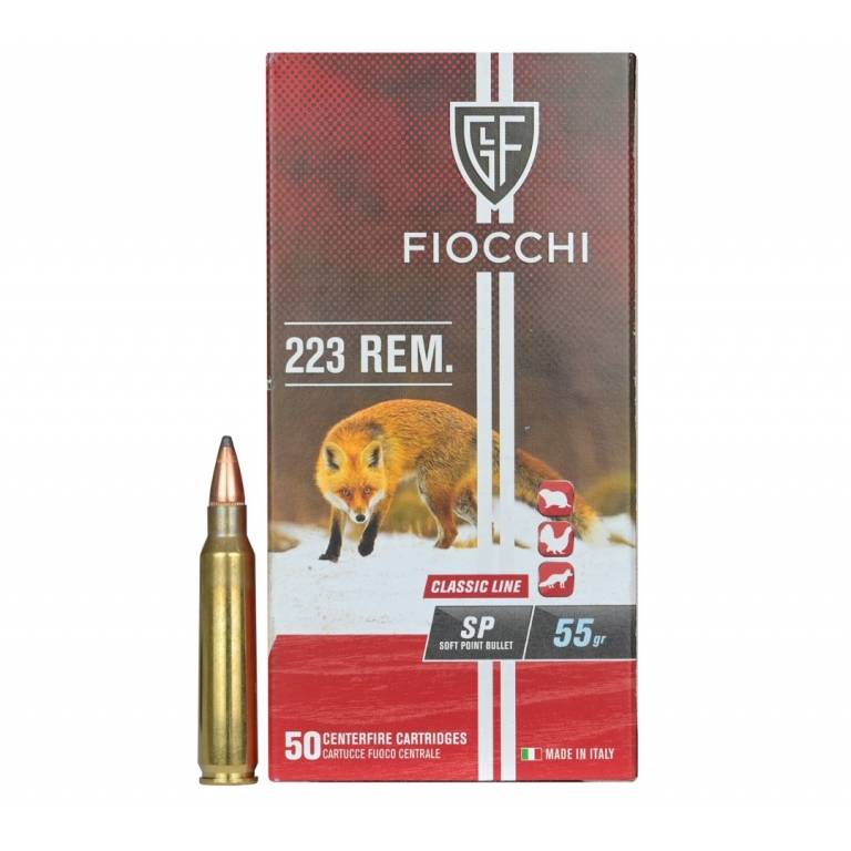 223 Remington - Soft Point 55 gr.