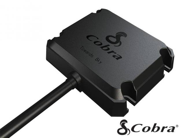 COBRA CM300-005, VHF GPS MARINO, LOGO